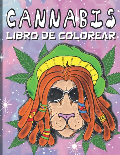 Cannabis libro da colorare