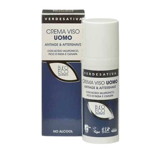 Crema uomo anti età e dopo barba 50 ml