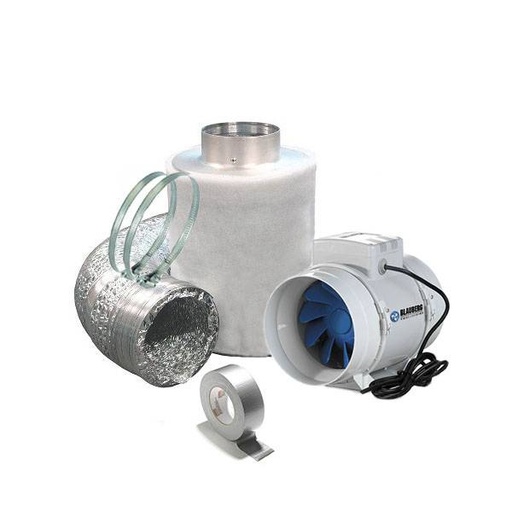 [Trattamento aria] Kit estrazione Aria 12,5 cm 
