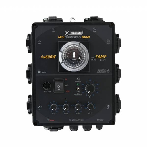 [Centraline] CLI-MATE Humi - Controller 4x600 + 7 amp